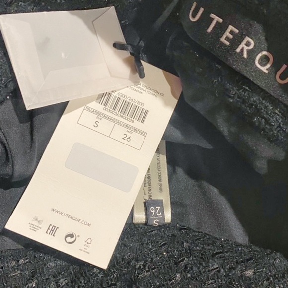 Uterque Tweed Textured Mini Skirt - Picture 5 of 6